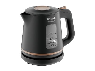 Tefal KI5338 Includeo Wasserkocher schwarz/kupfer Tefal KI5338 Includeo Wasserkocher schwarz/kupfer