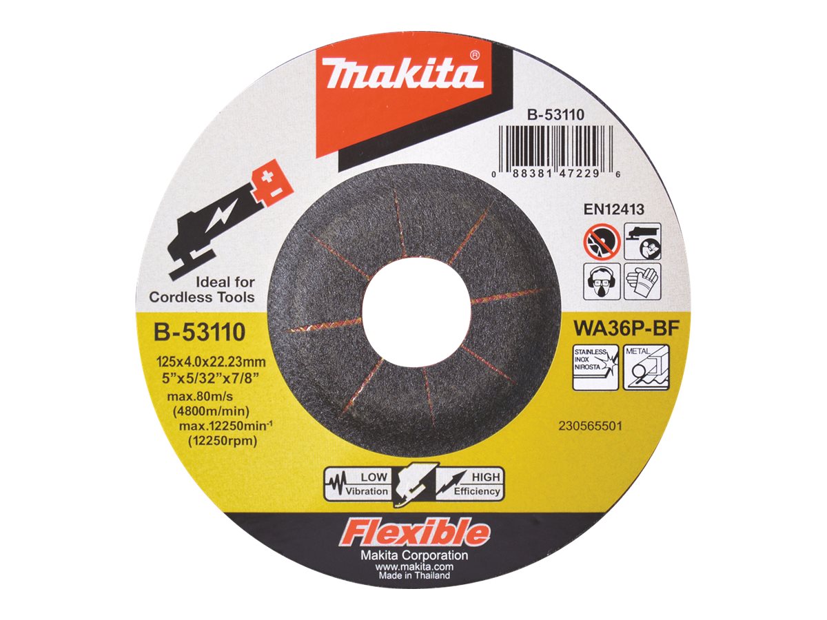 makita Schruppscheibe Flexibel B-53110 makita Schruppscheibe Flexibel B-53110