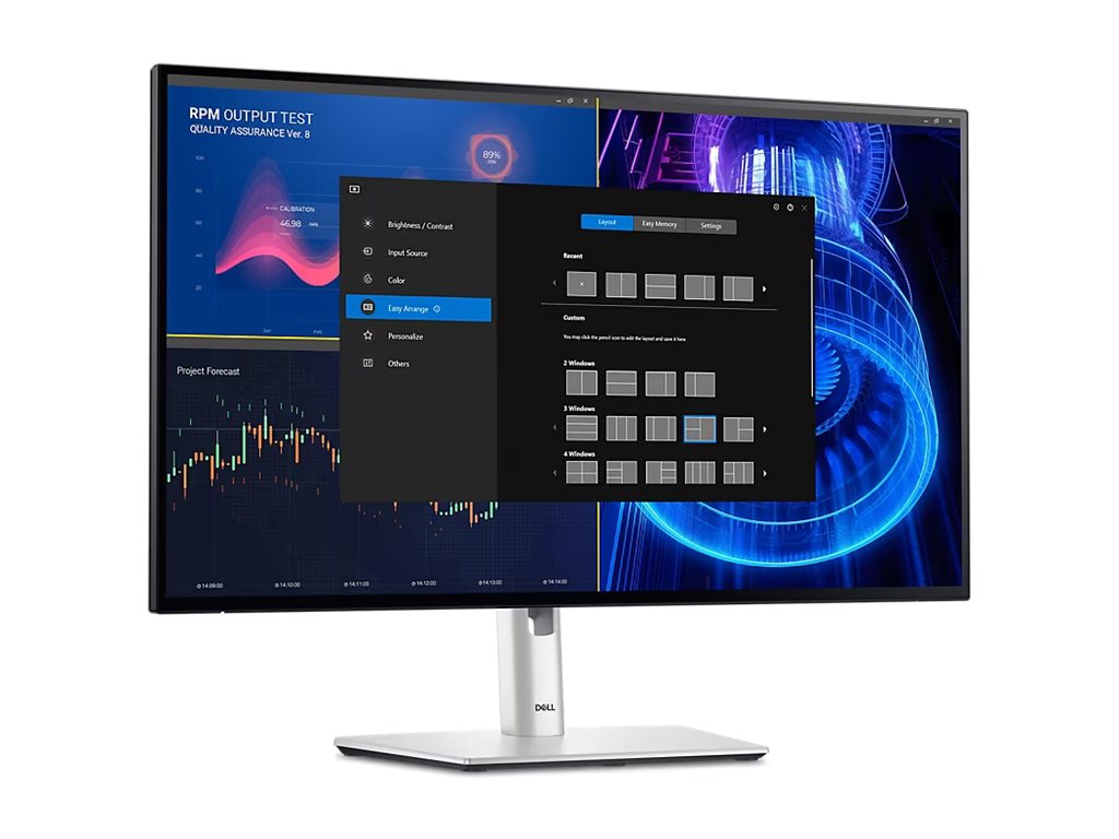 DELL UltraSharp 24 USB-C Hub Monitor U2424HE 60,47cm 23,8Zoll IPS 1920x1080 120Hz 16:9 250cd/m2 HDMI DP USB-C RJ45