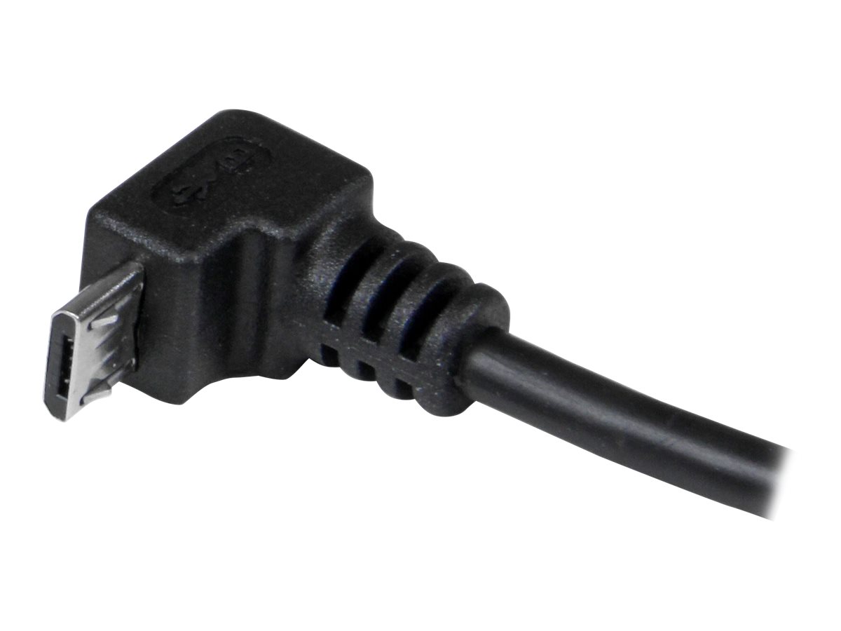 STARTECH.COM 2m Micro USB Cable - A to Down Angle Micro B