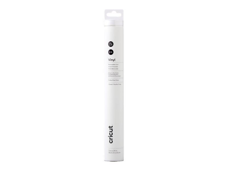 cricut™ Vinylfolie wiederabloesbar weiss Effekt-Folie 30,5 x 61,0 cm, 1 Rolle cricut™ Vinylfolie wiederabloesbar weiss Effekt-Folie 30,5 x 61,0 cm, 1 Rolle