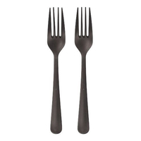 circulware RESBONSIBLES Mehrweg-Gabeln, Kunststoff schwarz, 10 St. circulware RESBONSIBLES Mehrweg-Gabeln, Kunststoff schwarz, 10 St.