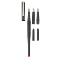 3 herlitz PatronenfÃ¼ller schwarz Kalligraphie-Feder 1,1 / 1,5 / 2,3 mm