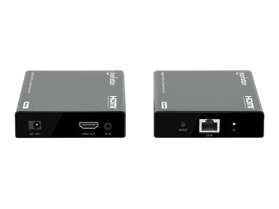 MANHATTAN 4K60Hz HDMI over Ethernet Extender Set HDMI-Signalverlängerung bis zu 70m über ein Cat6-Netzwerkkabel Sender und Empfänger