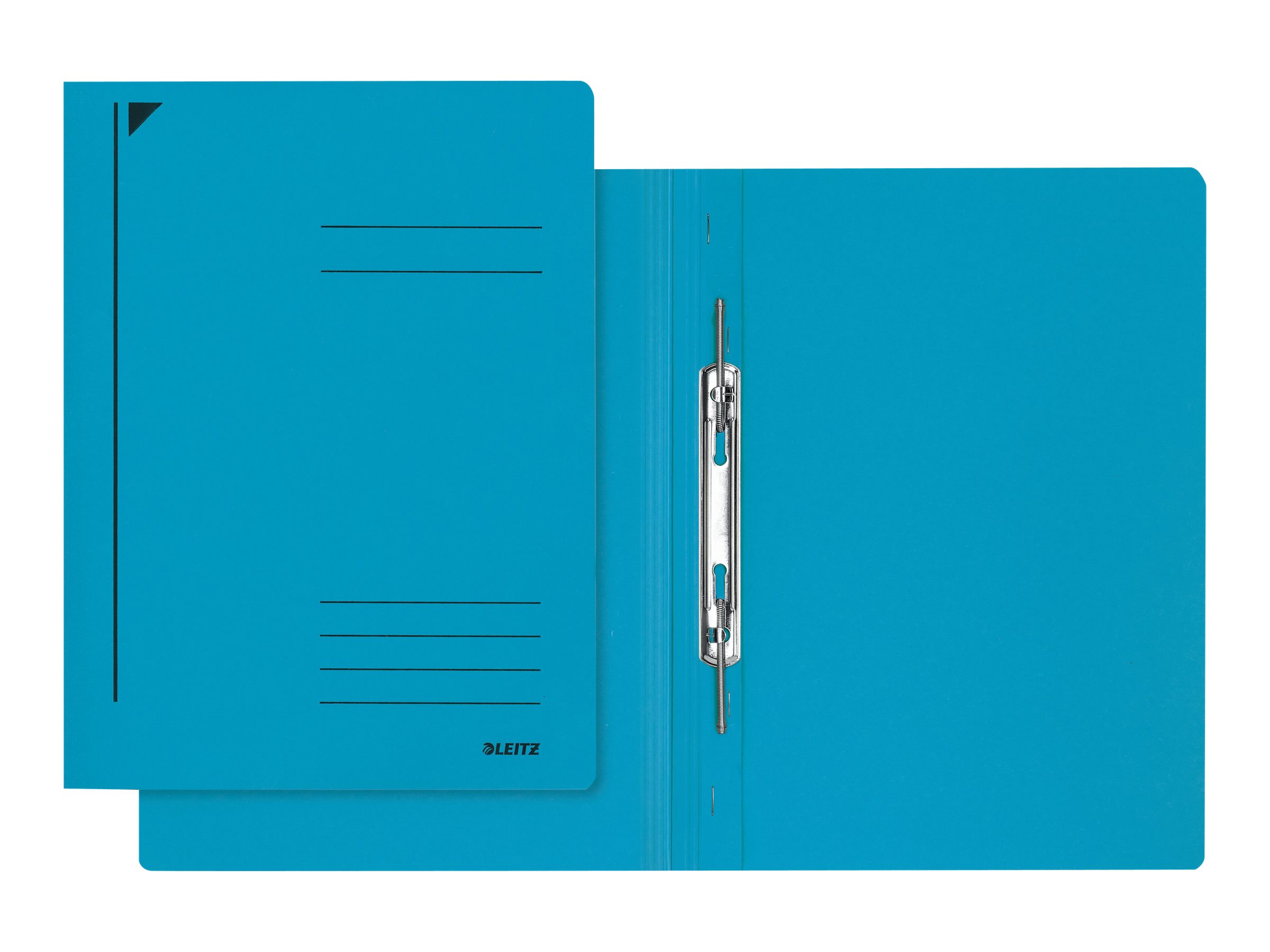 LEITZ Spiralhefter 3040 Karton blau DIN A4