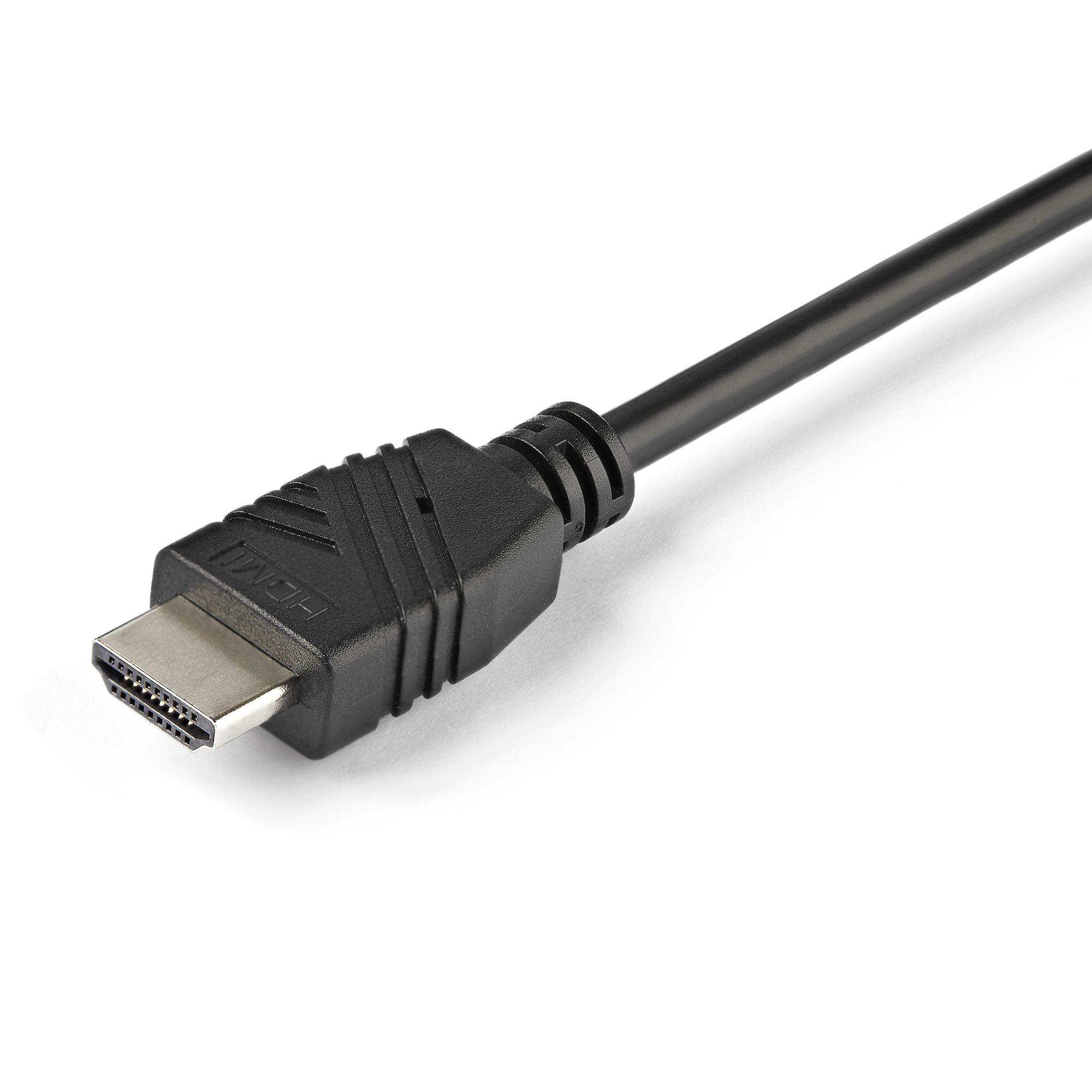 STARTECHCOM 2 Port HDMI KVM Switch with 4 Foot BuiltIn Cables OS Independent Support for 35mm Audio USB 4K 60Hz
