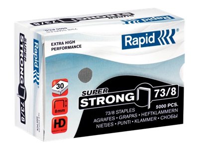 5.000 Rapid Heftklammern Super Strong 73/8