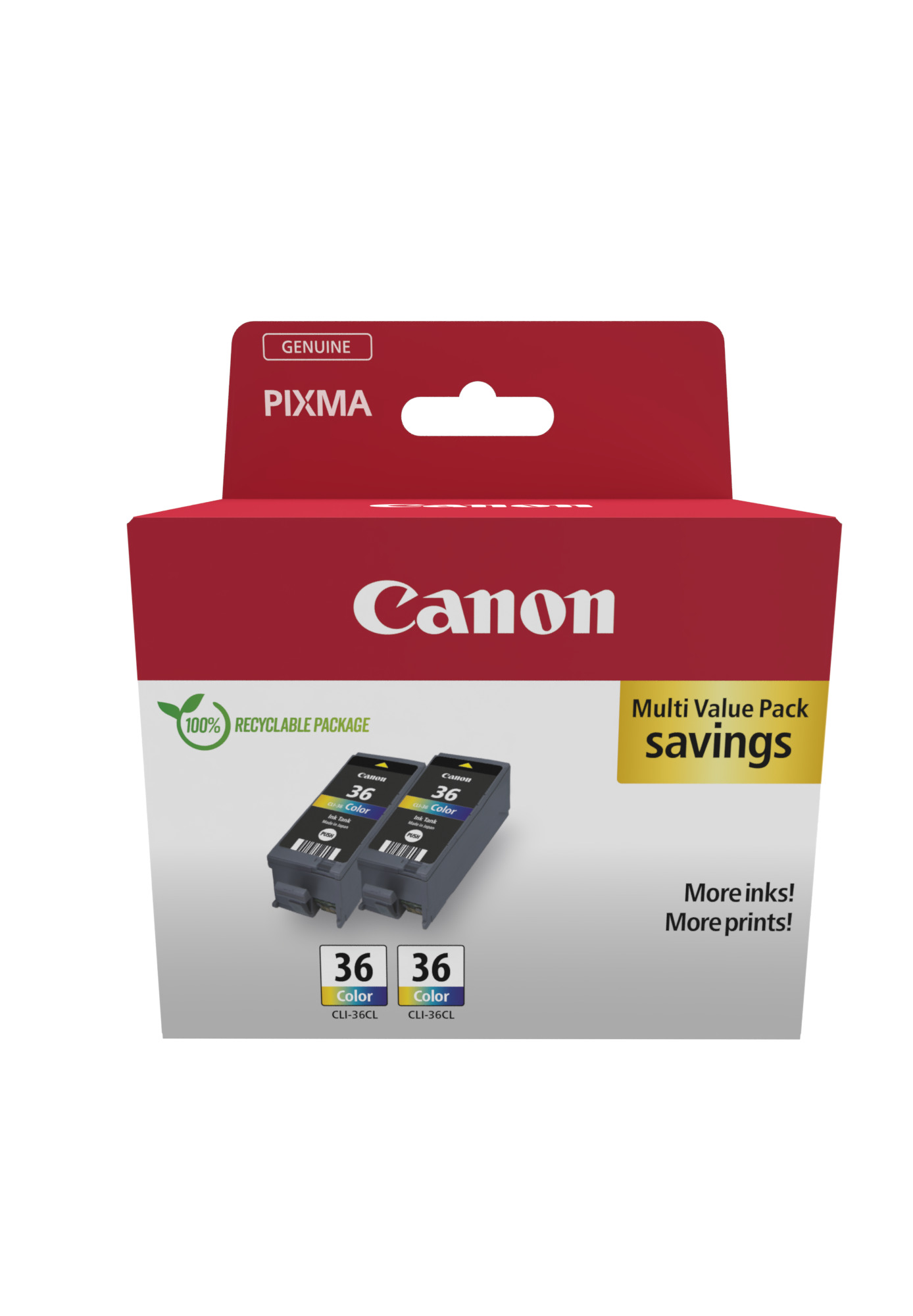 Canon CLI36 TwinPack color Druckerpatronen, 2erSet