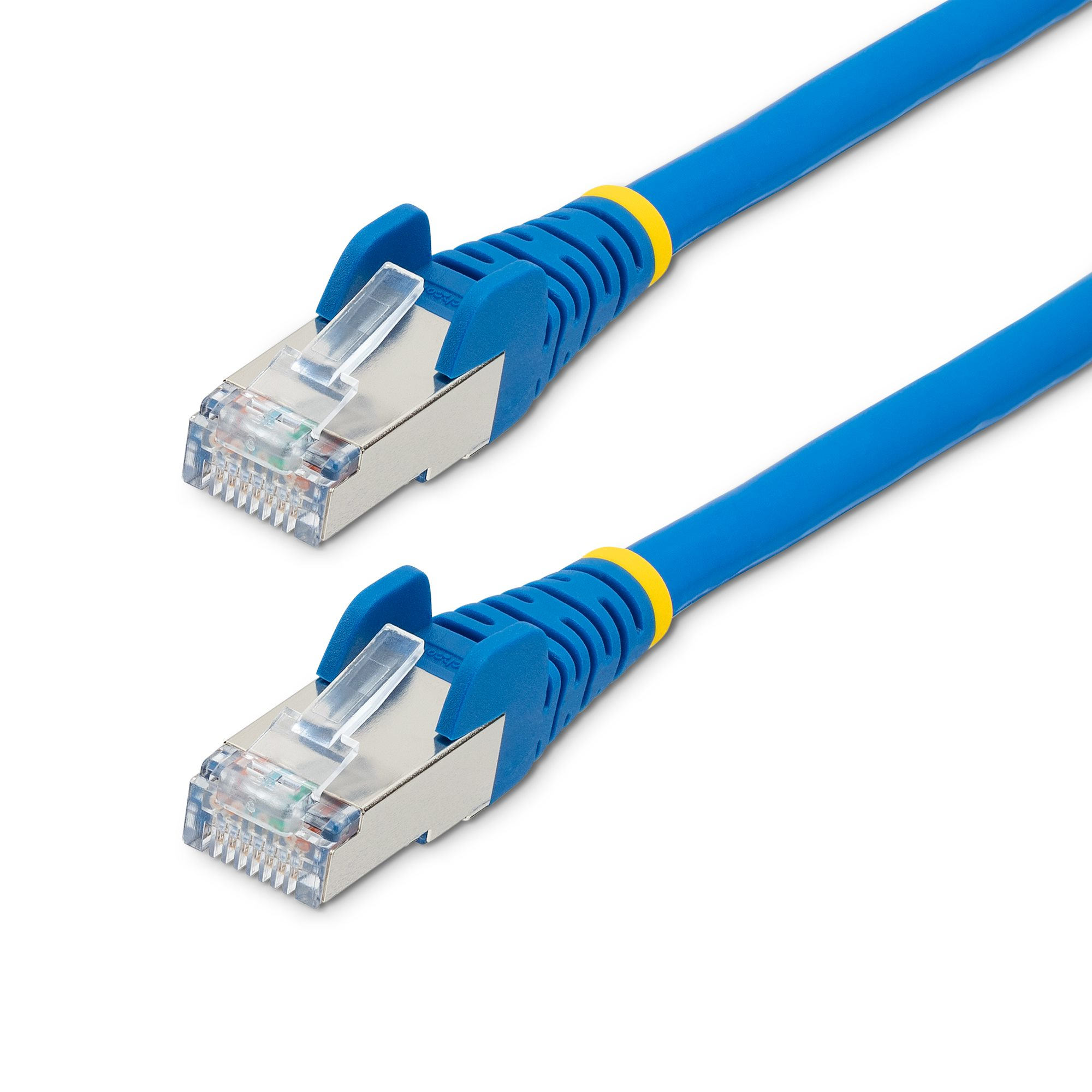 STARTECHCOM 5m CAT6a Kabel LSZH 10 Gigabit RJ45 LAN Kabel SFTP Patchkabel CAT6a Verlegekabel Abgeschirmtes EthernetNetzKabel