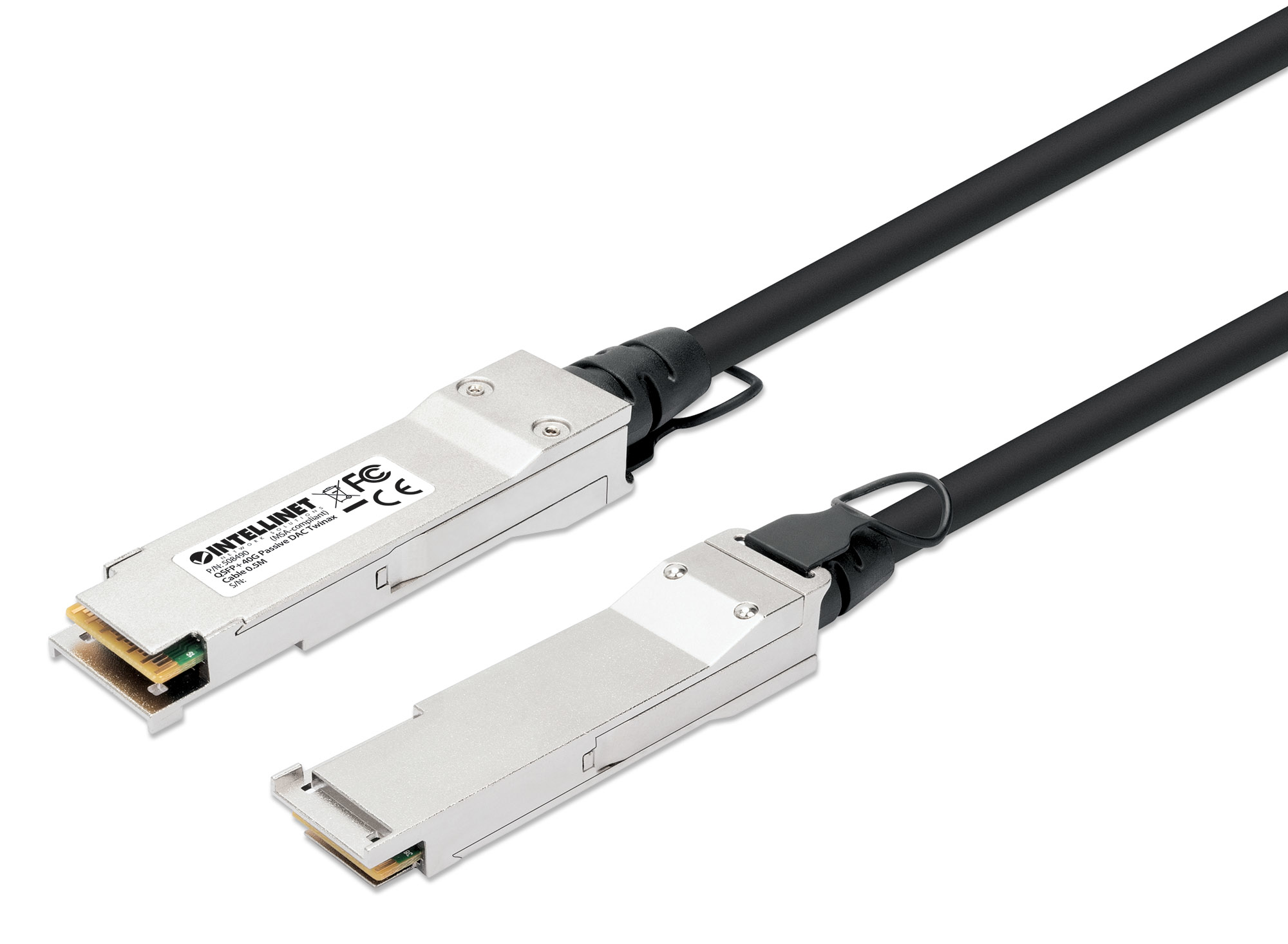 Intellinet QSFP+ 40G DAC Twinax-Kabel 0,5m