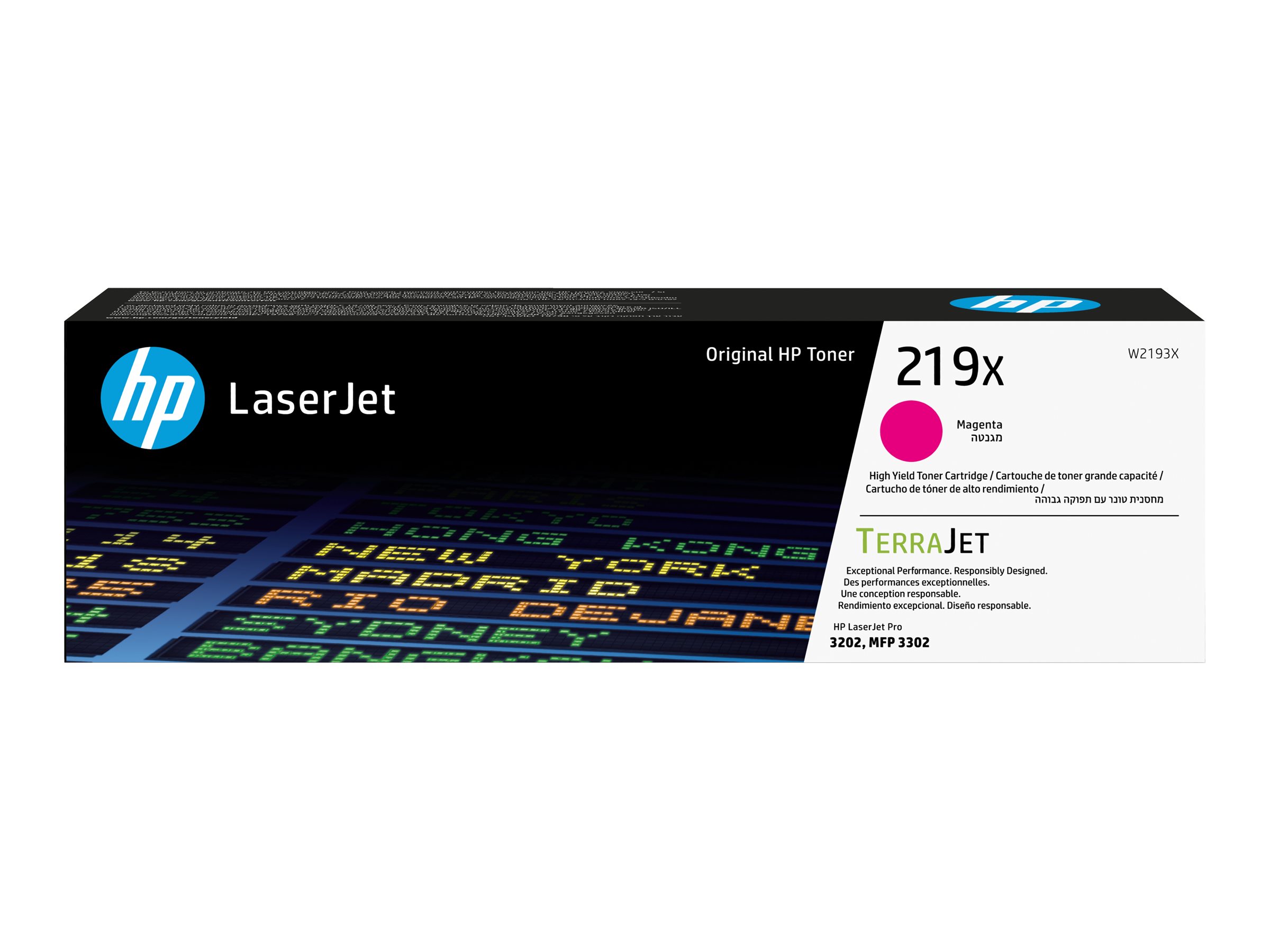 HP 219X W2193X magenta Tonerkartusche