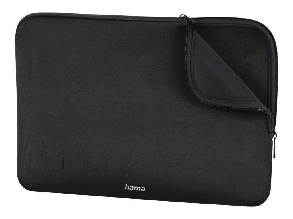 hama LaptophÃ¼lle Neoprene Kunstfaser schwarz bis 35,8 cm (14,1 Zoll)
