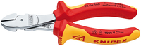Knipex Kraftseitenschneider chrom isol. 160mm VDE 1000V Knipex Kraftseitenschneider chrom isol. 160mm VDE 1000V