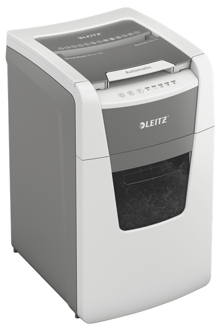 Esselte Leitz IQ Autofeed Small Office 150 Partikelschnitt P-4 weiß