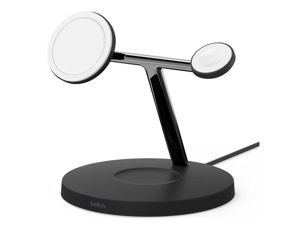 BOOST CHARGE PRO 3-in-1 Wireless Charger Qi2 15W, black BOOST CHARGE PRO 3-in-1 Wireless Charger Qi2 15W, black