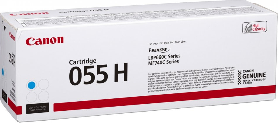 3019C002 CANON 055HC LBP Cartridge cyan