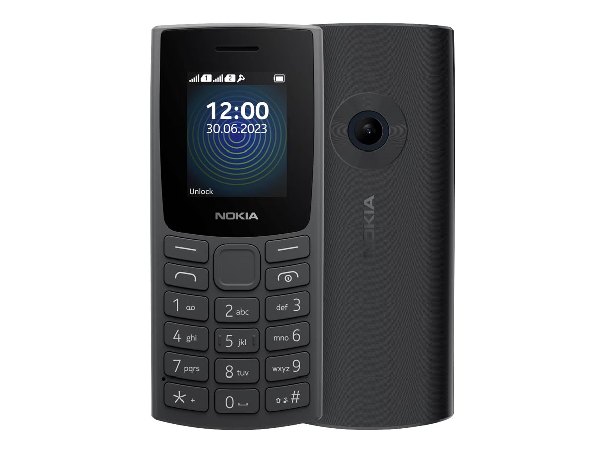 110 (2023), charcoal, DUAL-SIM, Feature Phone