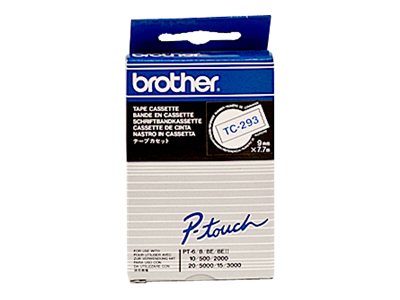 TC293 BROTHER PT Schriftband 9mm klar TC293 BROTHER PT Schriftband 9mm klar