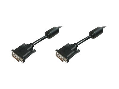 ASSMANN DVI Kabel DVI2412x Ferrit 50m DVID Dual Link sw