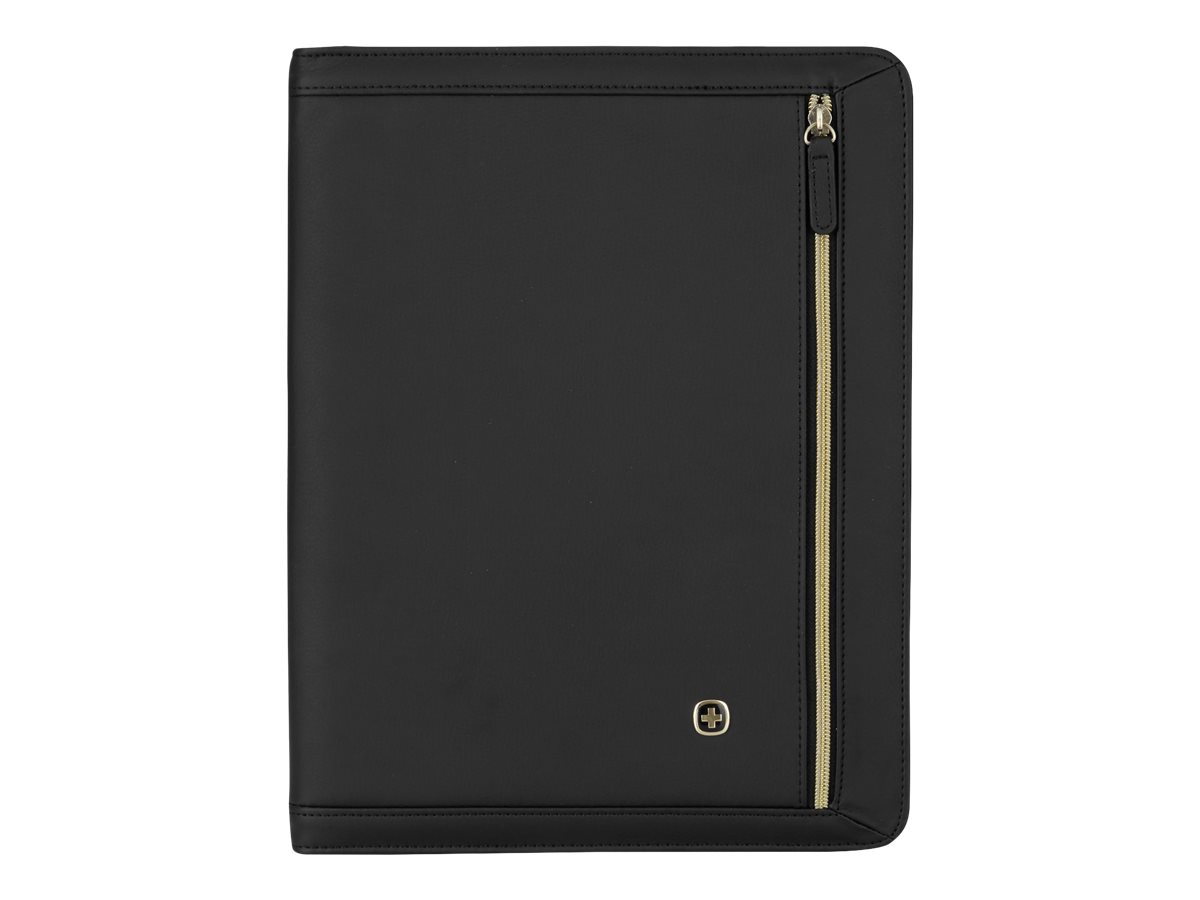 Wenger Amelie Schreibmappe mit Reissverschluss und Tabletfach f?r Damen schwarz