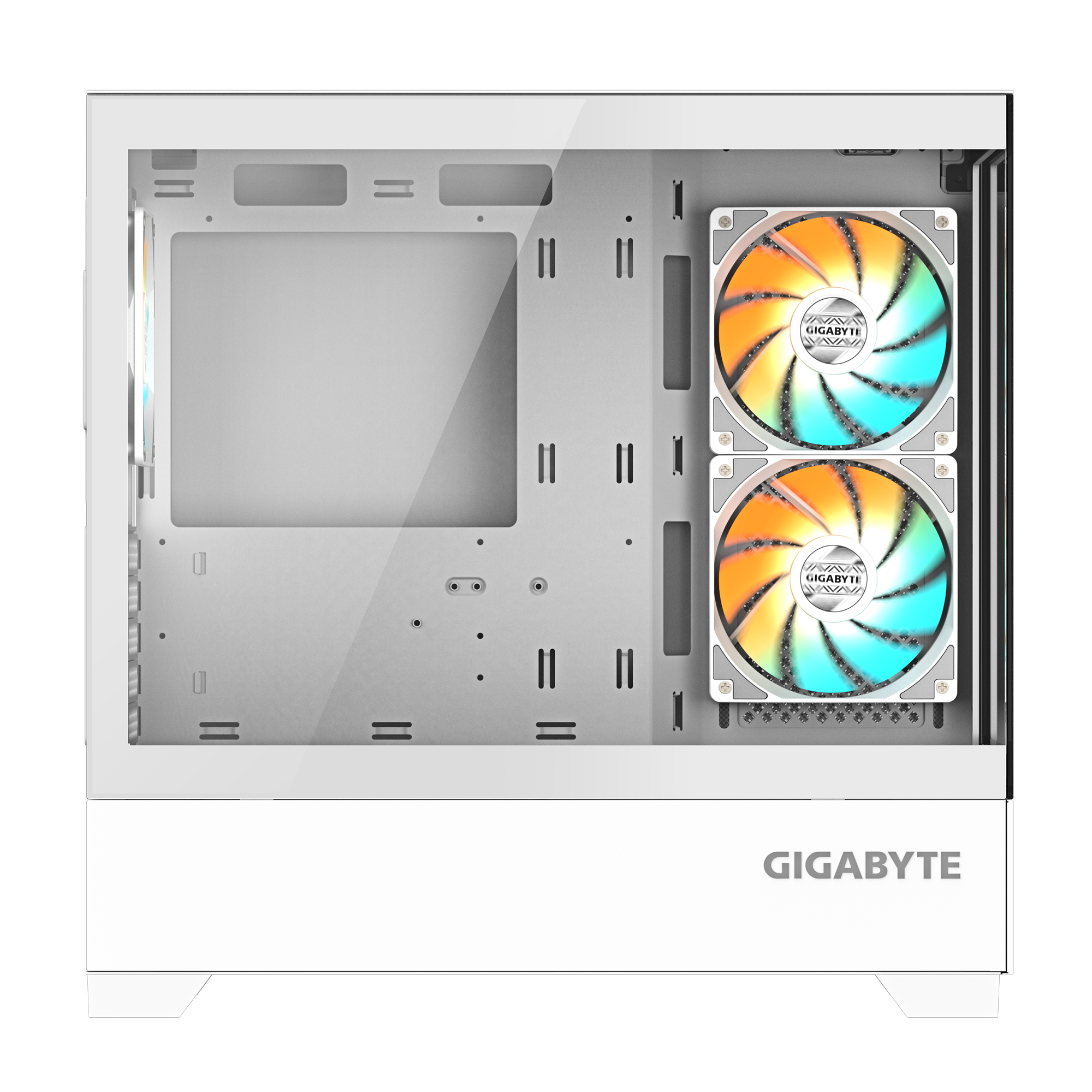 Gigabyte C201 Panoramic ICE Mid tower micro ATX white