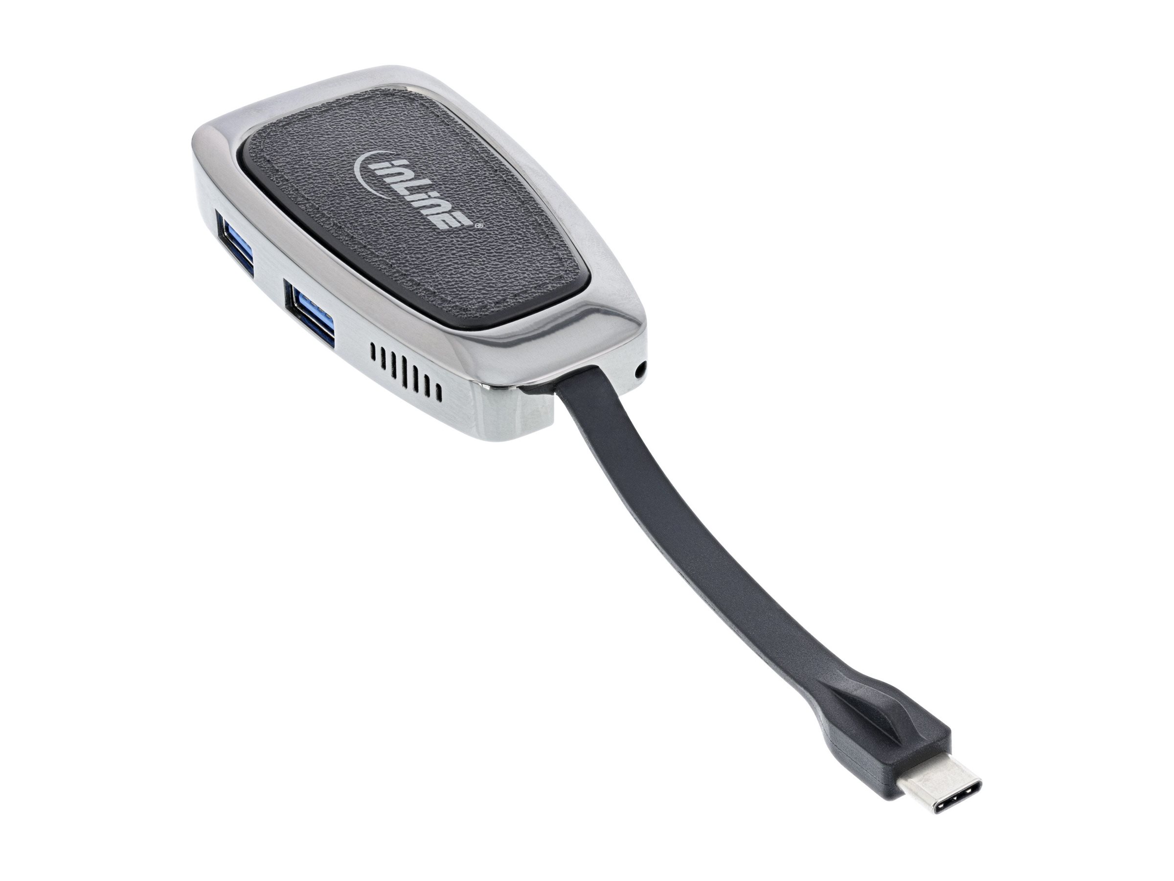 INLINE Multifunktions-Hub USB 3.2 Gen.2 USB Typ-C 2x USB-A 10Gbs 1xHDMI 4K 60Hz 1x USB-C 10Gbs und PD 100W INLINE Multifunktions-Hub USB 3.2 Gen.2 USB Typ-C 2x USB-A 10Gbs 1xHDMI 4K 60Hz 1x USB-C 10Gbs und PD 100W
