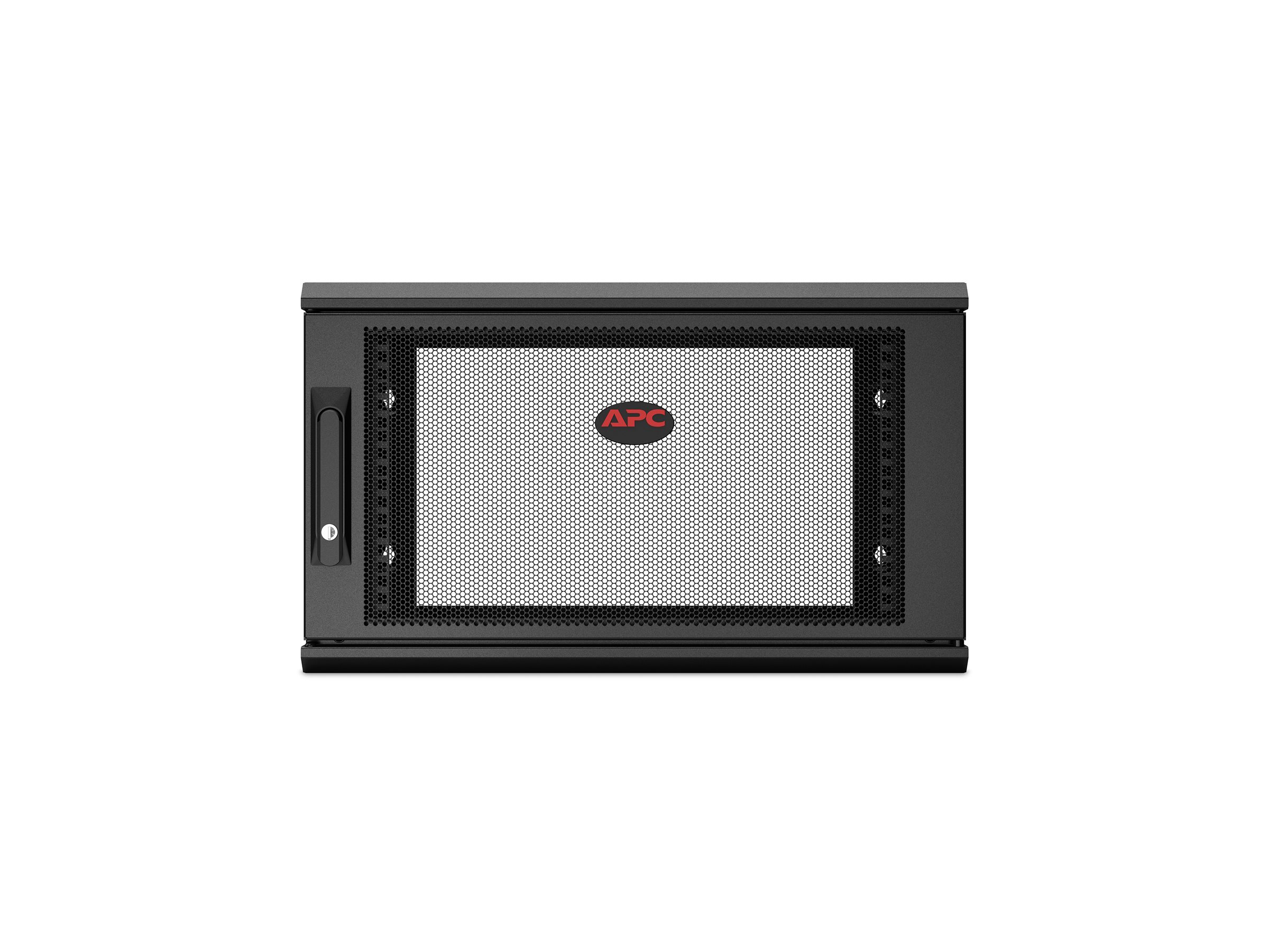 APC NetShelter WX 6U Single Hinged Wall-mount Enclosure 600mm Deep APC NetShelter WX 6U Single Hinged Wall-mount Enclosure 600mm Deep