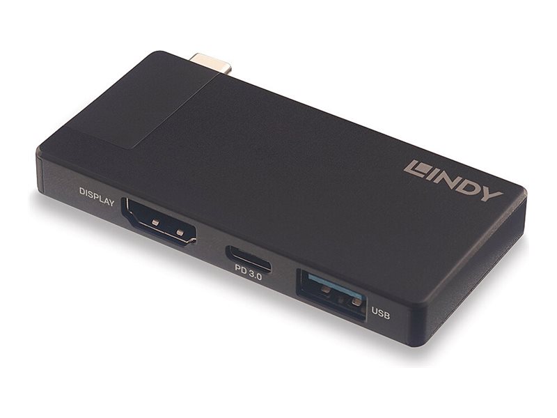 LINDY DST-Micro USB C Laptop Micro Dockingstation LINDY DST-Micro USB C Laptop Micro Dockingstation