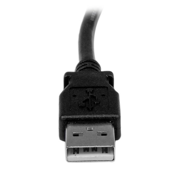 StarTech 2m USB 2.0 A auf B Kabel rechts gewinkelt