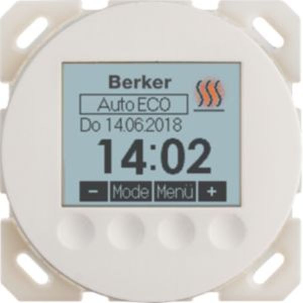 Berker Temperaturregler 20462089 R.x Serie 1930 polarweiß