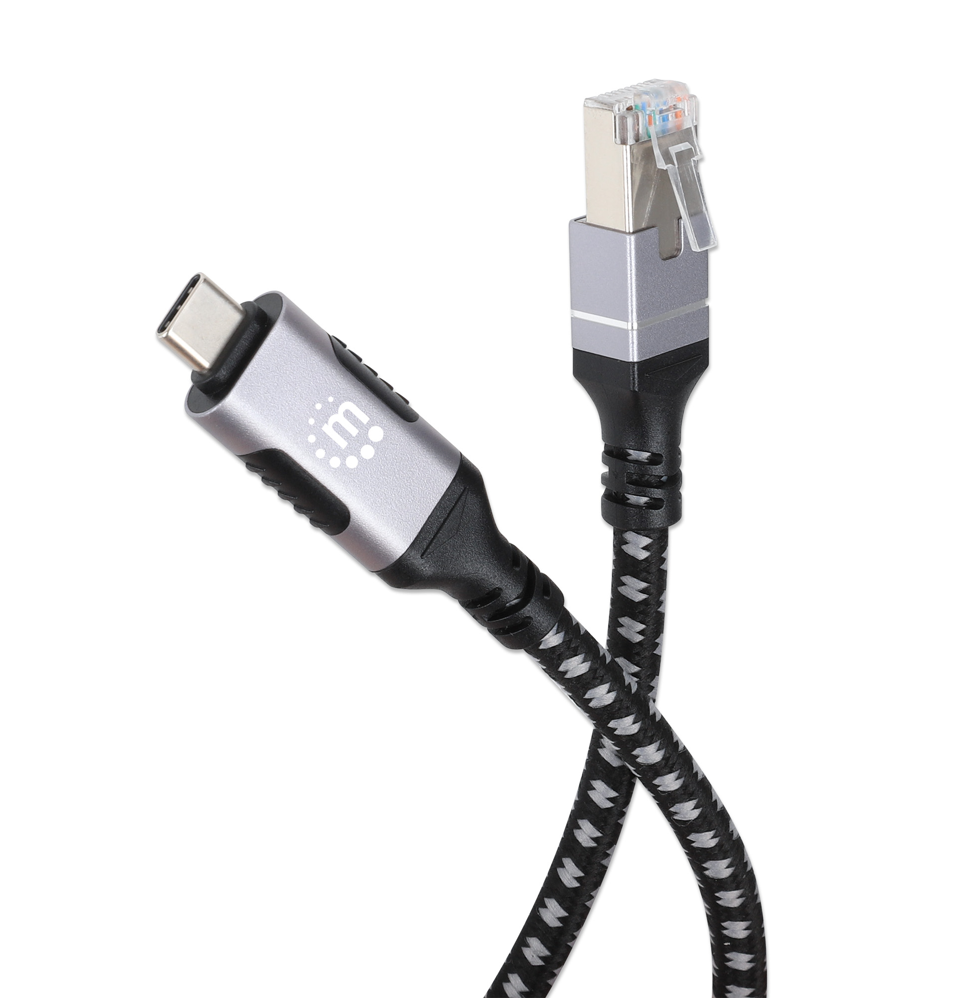 Manhattan Netzwerkkabel USB‑C Gigabit Ethernet 2 m