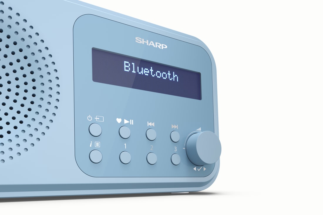Sharp DRP420 DABBT Radio blau