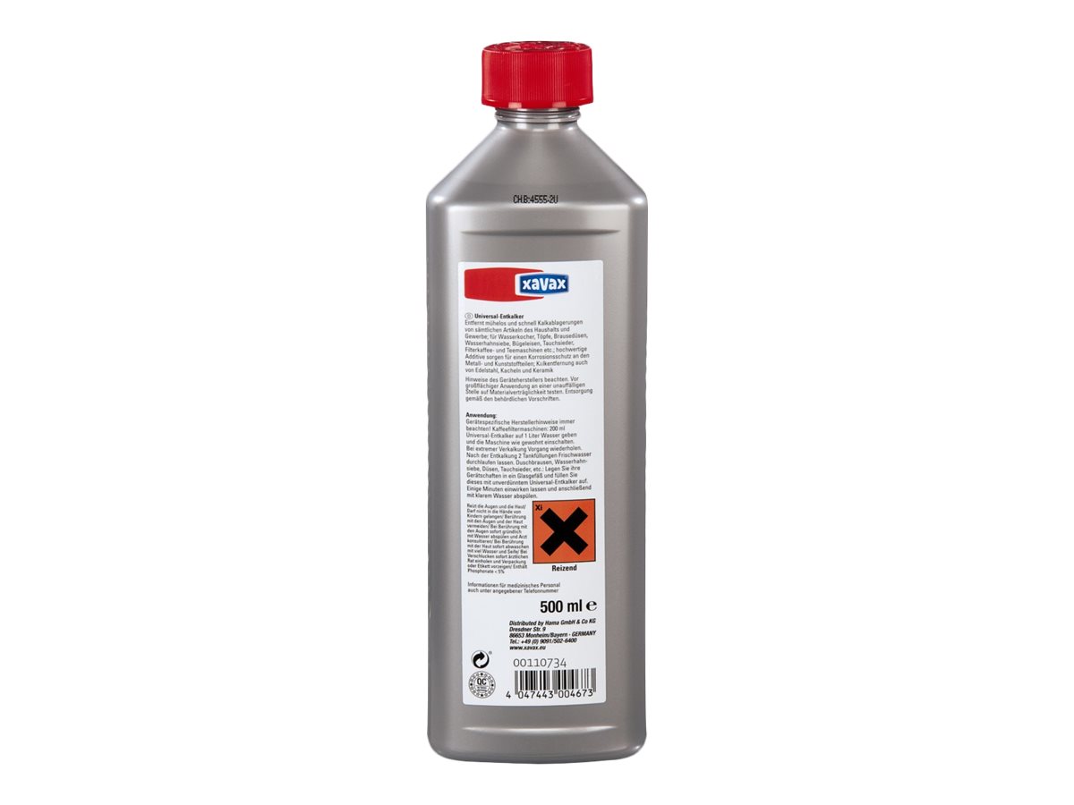 xavax® Universal Entkalker 0,5 l xavax® Universal Entkalker 0,5 l