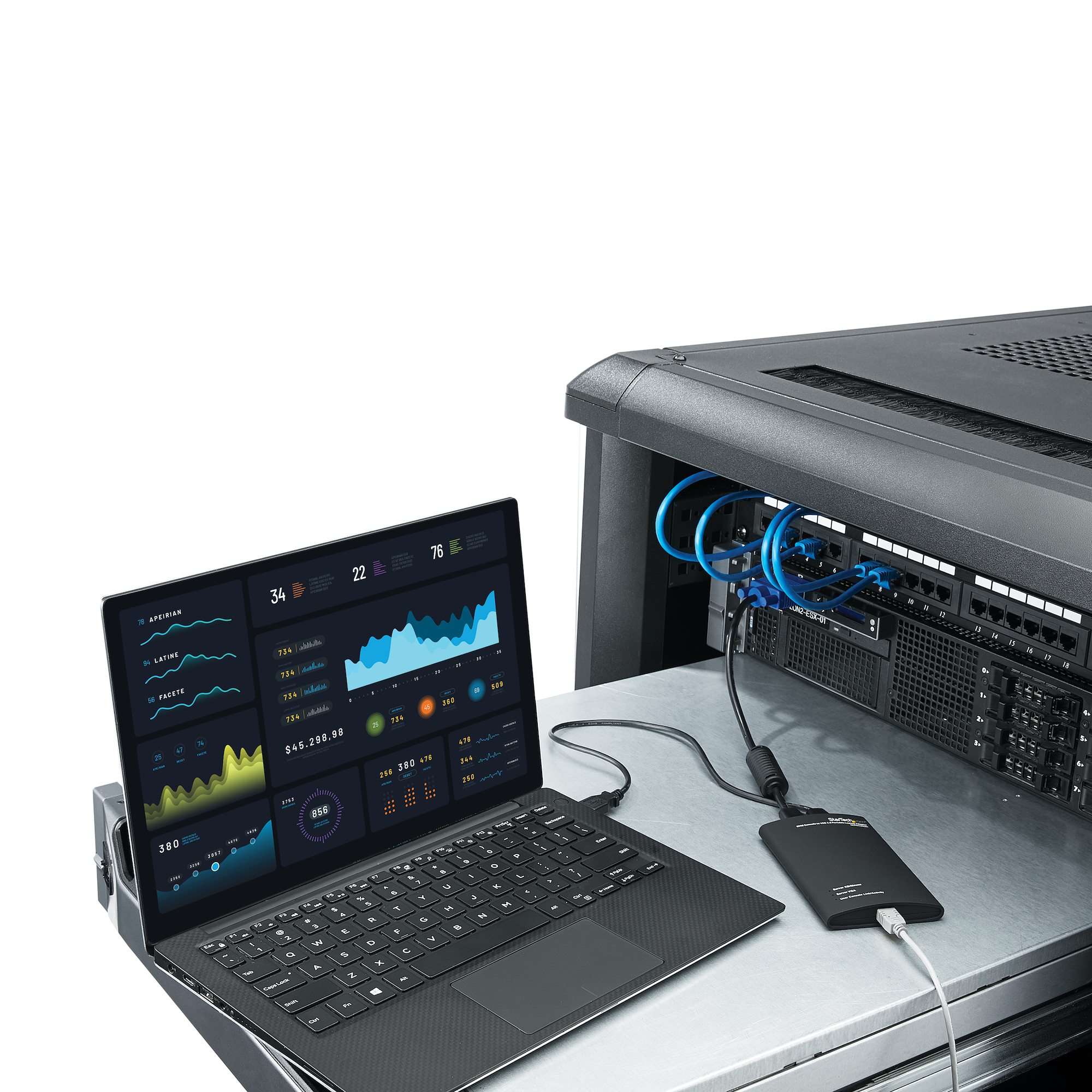 STARTECHCOM NOTECONS01 KVM Console Adapter for notebook PCs
