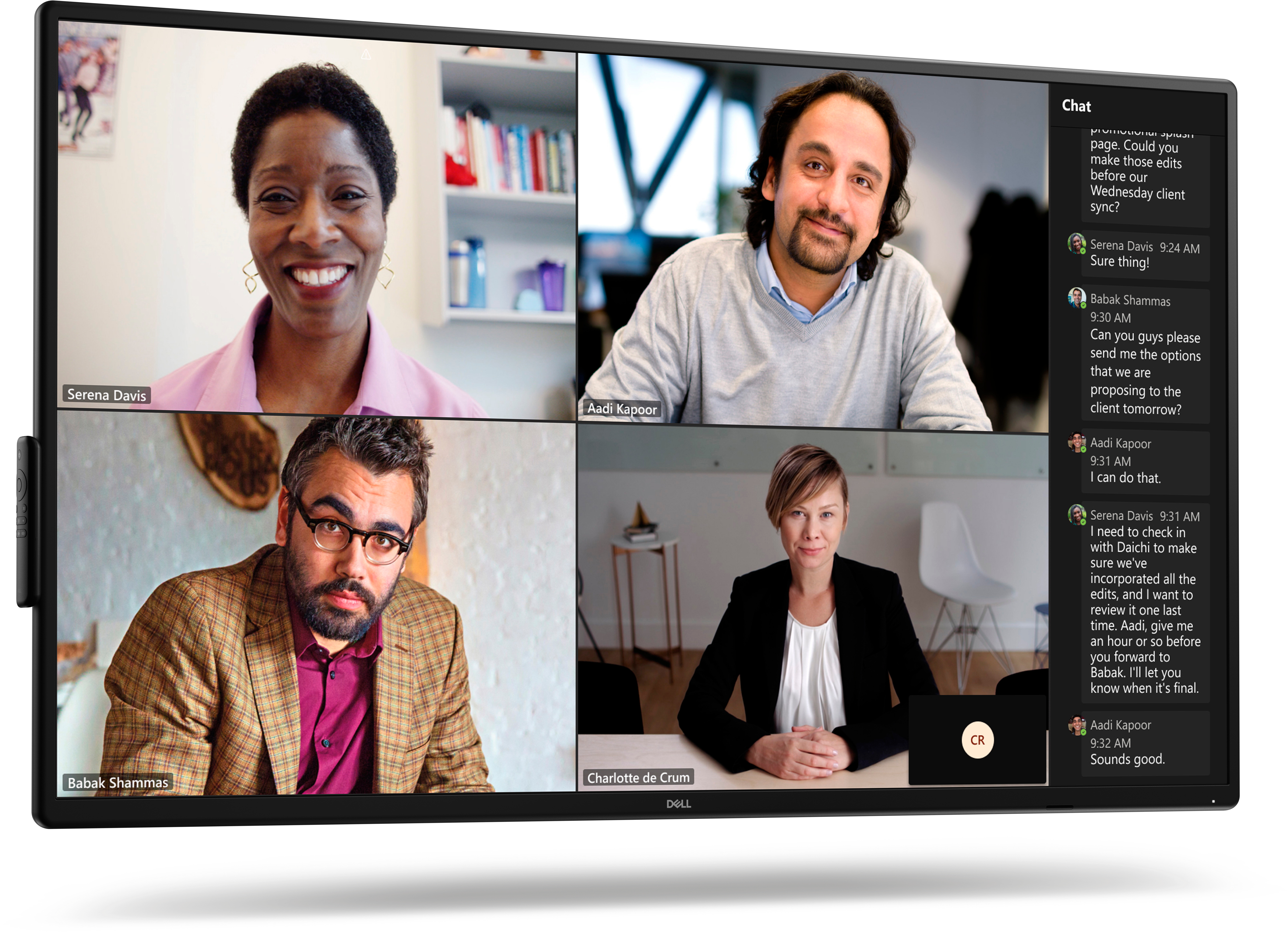 Dell P5525QC 55 Zoll 4K UHD Konferenz