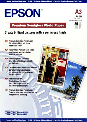 C13S041334 EPSON Premium Fotopapier C13S041334 EPSON Premium Fotopapier