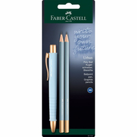 FABER-CASTELL Kugelschreiber-Set Urban sky blue, Schreibfarbe: blau, 1 Set FABER-CASTELL Kugelschreiber-Set Urban sky blue, Schreibfarbe: blau, 1 Set