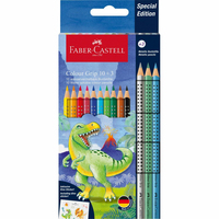 FABER-CASTELL Colour Grip Buntstifte farbsortiert, 13 St. FABER-CASTELL Colour Grip Buntstifte farbsortiert, 13 St.