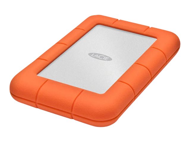 LACIE RUGGED MINI drive 4TB Shock/ rain/ pressure resistant USB3.0 6,4cm 2,5Zoll Orange