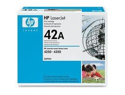 HP 42A original LaserJet Toner cartridge Q5942A black standard capacity 10000 pages 1pack