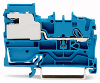 Wago N-Trennklemme 1-Leiter 2002-7114 2,5qmm blau
