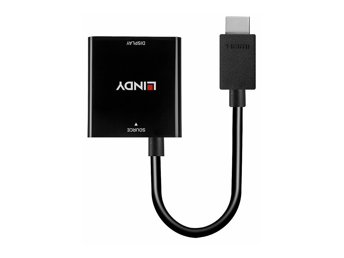 LINDY HDMI auf VGA Konverter Aufloesungen bis 1080p und 1920x1200 LINDY HDMI auf VGA Konverter Aufloesungen bis 1080p und 1920x1200