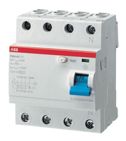 ABB Stotz-KontaktFI-Schutzschalter F204 A-40/0,03A 4polig ABB Stotz-KontaktFI-Schutzschalter F204 A-40/0,03A 4polig