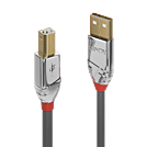 LINDY 7,5m USB 2.0 Typ A an B Kabel Cromo Line 480 Mbit/s