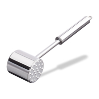 relaxdays Fleischklopfer silber relaxdays Fleischklopfer silber