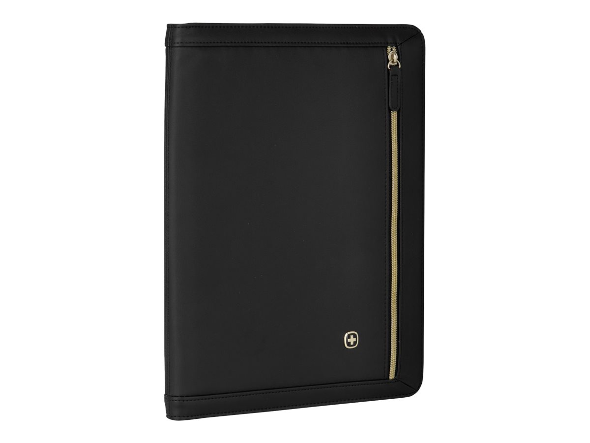 Wenger Amelie Schreibmappe mit Reissverschluss und Tabletfach f?r Damen schwarz