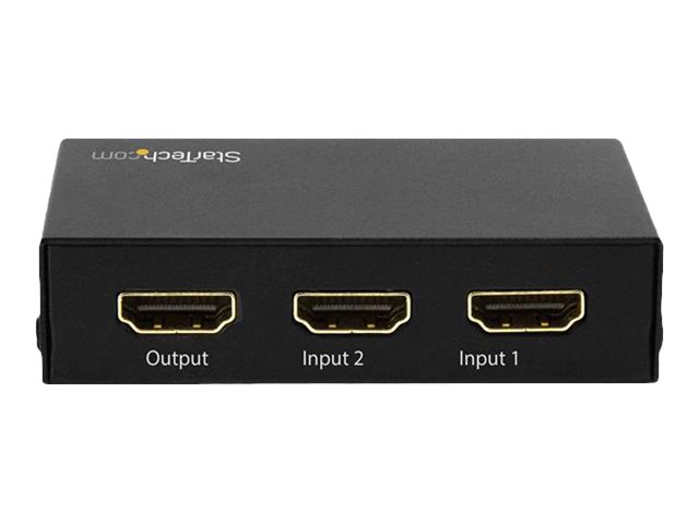 STARTECH.COM 2 Port HDMI Switch - 4K HDMI Switch Box - Ultra HD 4k 60Hz STARTECH.COM 2 Port HDMI Switch - 4K HDMI Switch Box - Ultra HD 4k 60Hz