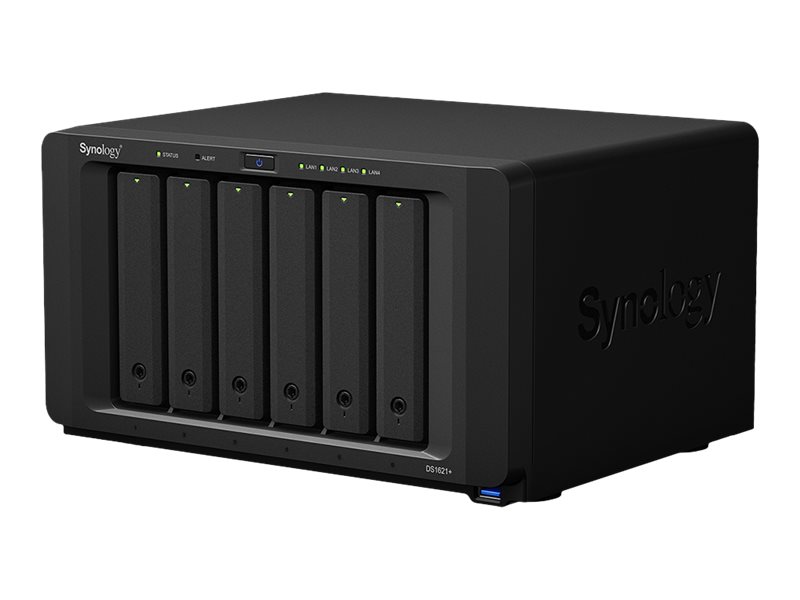 SYNOLOGY DS1621+ NAS AMD V1500B quad-core 2.2 GHz 4GB DDR4 3xUSB 3.2 Gen 1 2xeSATA