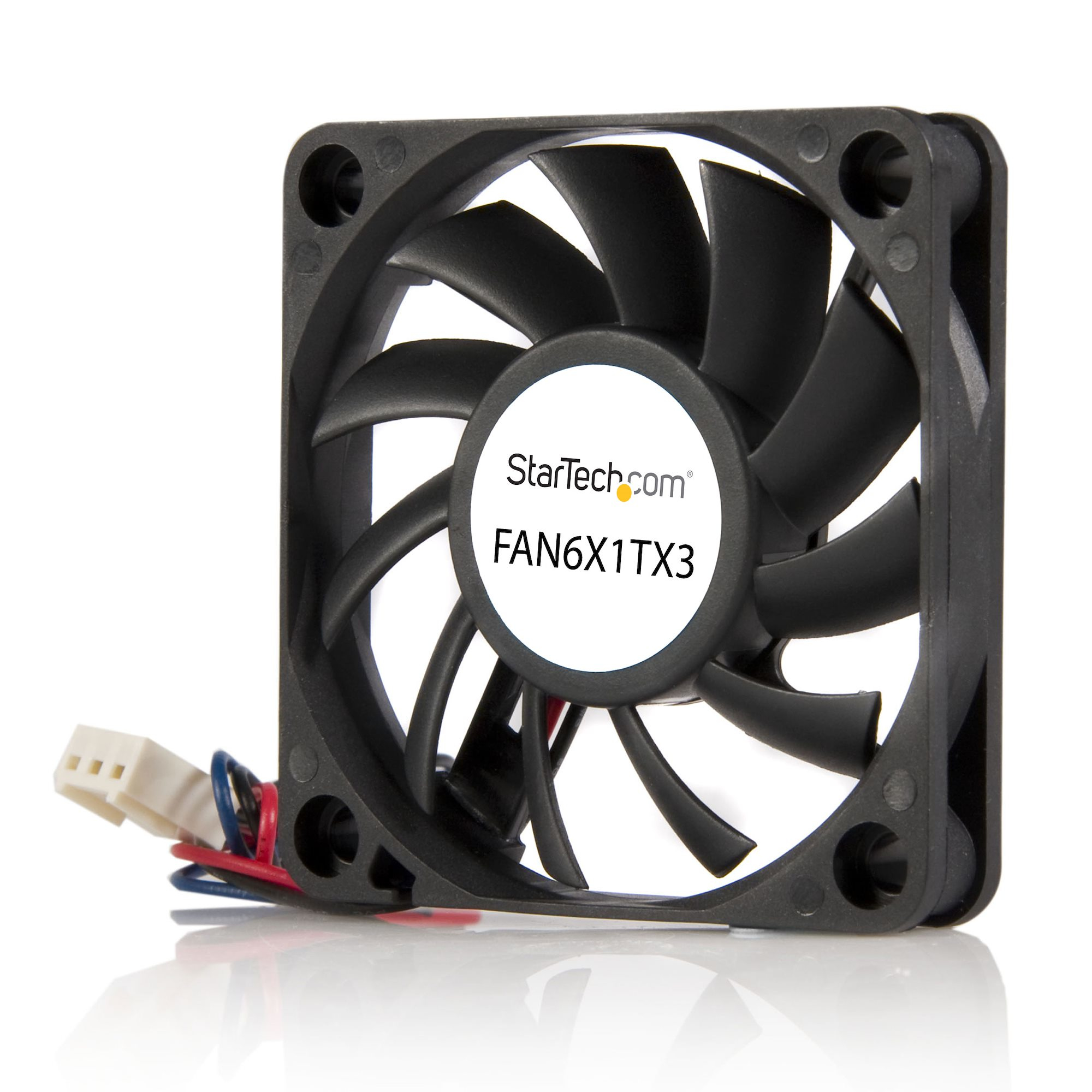 STARTECHCOM 60x10mm Replacement Ball Bearing Computer Case Fan w TX3 Connector
