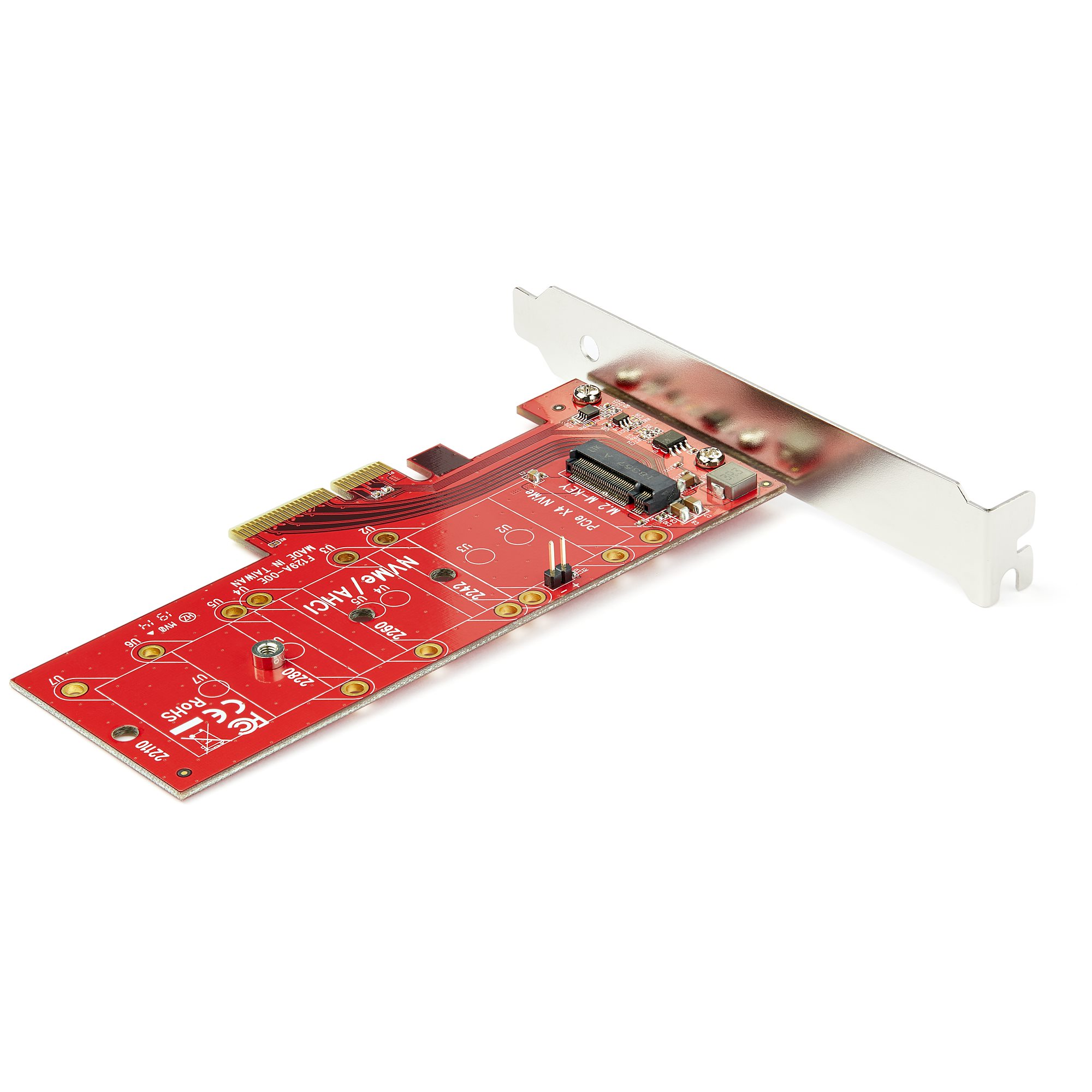 STARTECHCOM x4 PCIe Expansion card to M2 NGFF NVMe SSD Adapter Card
